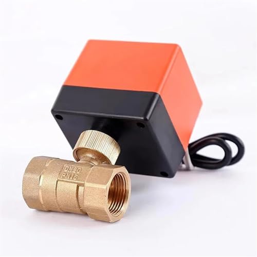 Válvula solenoide motorizada DN40 CR02 AC220V para aire acondicionado solar y agua caliente 3