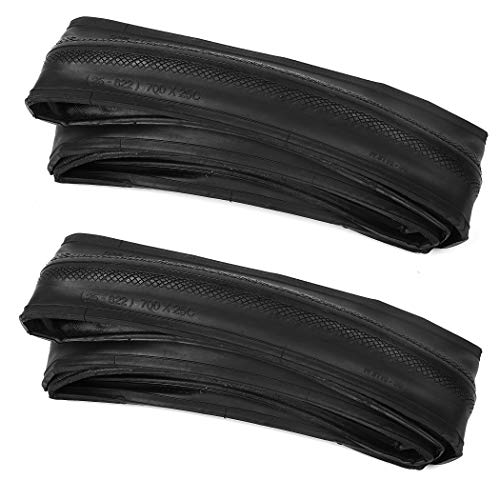 (2 Sets) 28" 700X28C Replacement Road Bike Tires And Inner Tubes With 48Mm Reinforced Brass Presta Valves And Free 2 Tire Levers - Shock-Proof And Explosion-Proof Tire And Tube Sets #TOP7