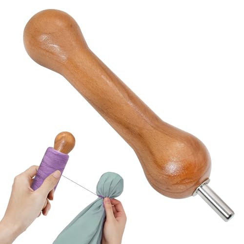 Tie Dye Tool Wood Sinew Pulling Device