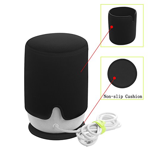 LuckyNV Protective Carrying Cover Skins with Anti-Slip Pad for Apple HomePod Wireless Bluetooth Speaker Case Pouch