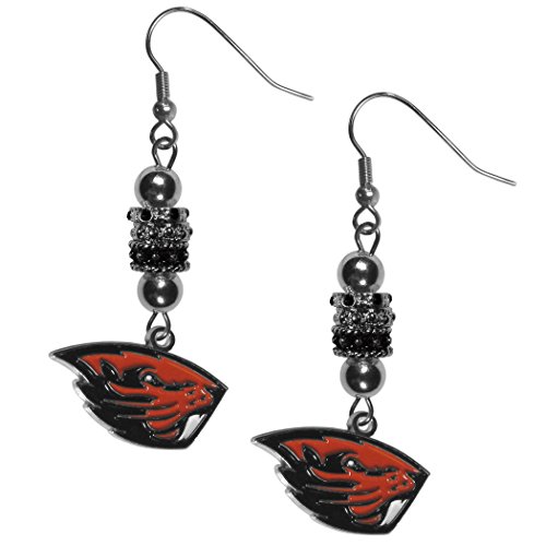 NCAA Siskiyou Sports Womens Oregon State Beavers Euro Bead Earrings One Size Team Color