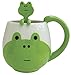 Decole Frog Mug and Spoon, 12 oz.