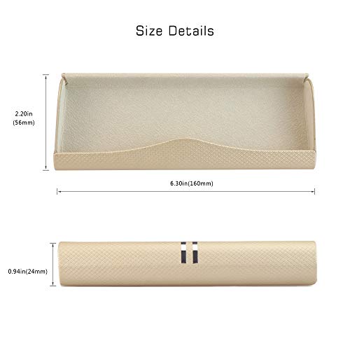 Image of VisionGlobal Hard Shell Eyeglass Case for Eyeglasses and Sunglasses for Men /Women and Kids