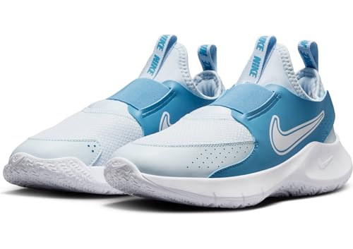 Nike Flex Runner 3 Big Kids' Road Running Shoes (FN1294-402, Blue Tint/Blue Beyond/White)2