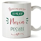 Tazas para NOVIA - En Español - Gracias Mejor Familia - 11 oz - Regalo original y divertido