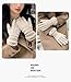 Livwellia Soft Plush Cuff Gloves Plus Velvet Thickened Warm Waterproof Touch Screen Coldproof Cycling Gloves-17-One Size