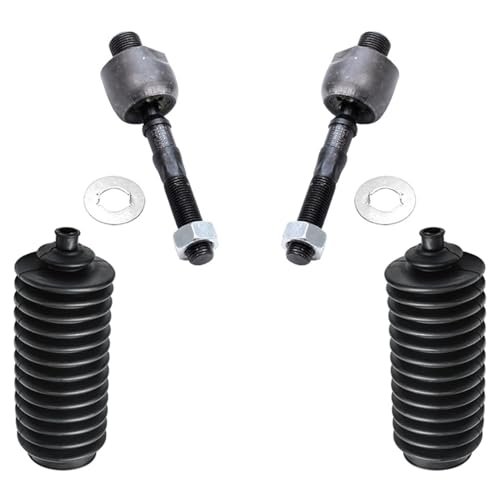 Image of Detroit Axle - Front 10pc Struts Kit for 04-08 Acura TSX, 2 Struts w /Coil Spring 2 Sway Bars 2 Boots 4 Tie Rods 2004 2005 2006 2007 2008 Replacement Suspension