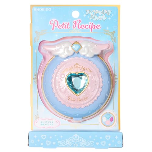shobido 粧美堂 プチレシピ アイシャドウパレット 石けんで落とせる パールカラー ミラー付き PETiT RECiPE かわいい プチプラ コスメ (ブルー)のサムネイル