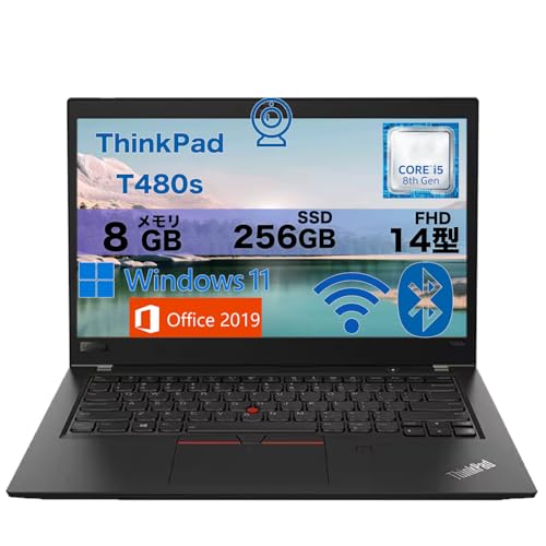 Amazon.co.jp: 【軽量ノートパソコン】ThinkPad T480s 14インチ FHD