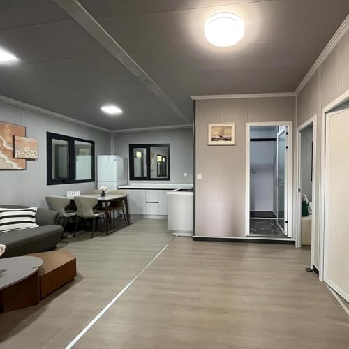 Customized Tiny Houses to Live in for Adults, Container Prefabricated Expandable House Tiny Homes for Sale Modular Mobile Home Villas with Bedroom, Kitchen, Bathroom, Suitable for Office and Living - Image 5