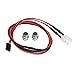 2PCS RC Car Led Light,5mm RC Headlight RC Car Upgr 2PCS RC Led Light Kit, Children for Kids for Car Toys (No. 9 Light White Light)