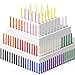Perkisboby 100 Pack Assorted Color Spell Chime Candles, 4 Inch Small Taper Candles for Rituals, Birthday Christmas Party, Witchcraft, Meditation, Wiccan Supplies, Prayer, Wax Play & More