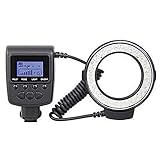 CALANDIS Macro Ring Flash Light for Canon Nikon Olympus Panasonic Pentax