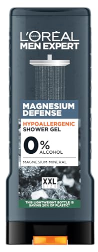 L'Oréal Paris Men Expert, MAGNESIUM DEFENSE, Gel douche, 400 ml
