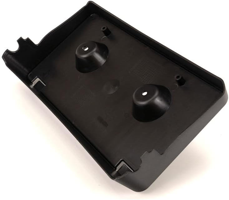 for Ford Fusion 2019 2020 License Plate Bracket | Front | Black | Plastic | Replacement for FO1068178 | KS7Z17A385AA