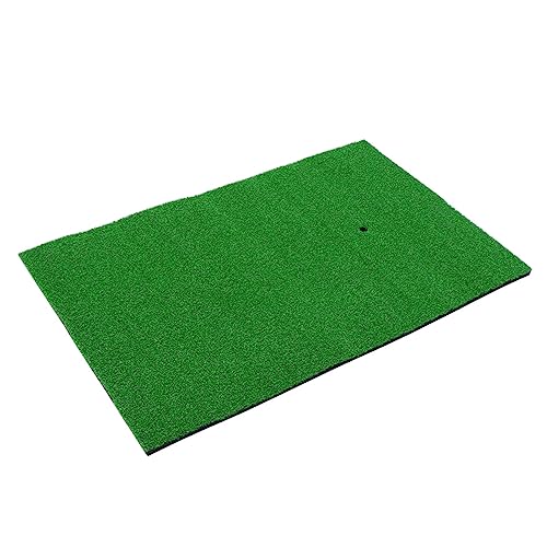 ifundom Indoor Golf Practice Mat Portable Turf Pad for Durable Hitting Surface with Realistic Feel for Use Includes Tee
