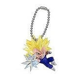 Bandai Dragonball Z GT UDM Burst 2 Phone Strap Figure ~1.5' - Vegeta (Super Saiyan 3)