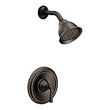 Moen T2112ORB Kingsley Posi-Temp Pressure Balancing Shower Trim Kit, Valve Required, Oil Rubbed...