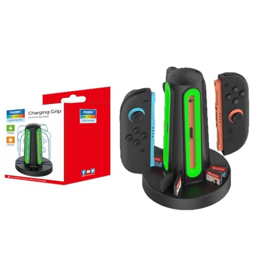 Image of New World Charging Dock for Nin-tendo Switch 2(2025) for Joy-Con Controller , Charging stand for Switch 2 Joy-Con also support Game cartridges storage