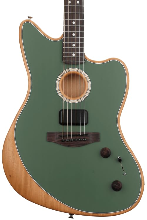 Amazon.com: Fender Acoustasonic Player Jazzmaster Acoustic