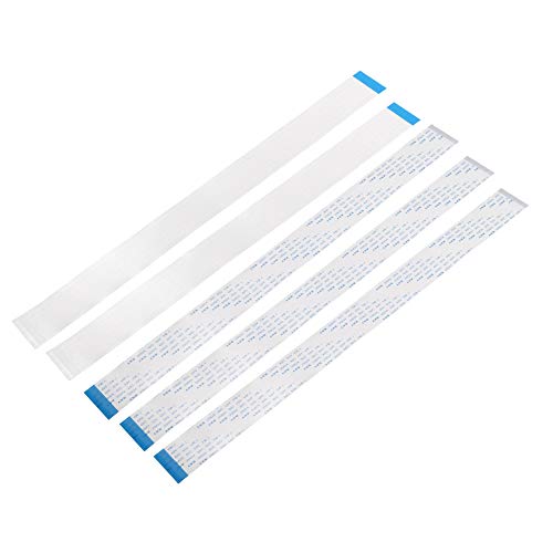 Uxcell 5 Stück 50 Pin Flachbandkabel 300mm
