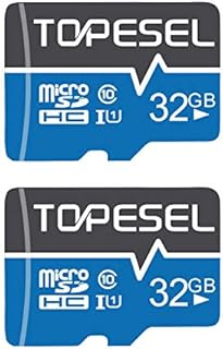 TOPESEL 64 GB Micro SD Card, MicroSDXC Memory Card Up to 85 MB/s, UHS-I, Class 10, U3