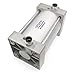 Baomain Pneumatic Air Cylinder SC 100 x 75,PT 1/2,Bore 3.94 inch(100 mm),Stroke 2.95 inch(75mm),Dual Action 1 Mpa,for Industrial Machinery