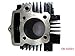 52.4mm Engine Cylinder Body w/Head Gasket and Piston Set for 90cc 110cc 125cc ATV Quad Go Kart Dirt Bike