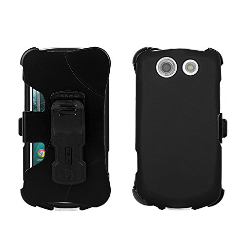 Beyond Cell For Kyocera Brigadier E6782 (Verizon,Sprint,International) Durable protection 3 in 1 Kombo Protex Hard Shell Slim Light Weight 2 Piece Snap On Rubberized Rubber Coated Case with Holster Belt Clip & FREE Screen Protector - Black Beyond Cell For Kyocera Brigadier E6782 (Verizon,Sprint,International) Durable protection 3 in 1 Kombo Protex Hard Shell Slim Light Weight 2 Piece Snap On Rubberized Rubber Coated Case with Holster Belt Clip & FREE Screen Protector - Black