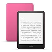 Amazon Kindle Paperwhite (Ultimo modello) - Il nostro Kindle più veloce di sempre, nuovo schermo antiriflesso, la batteria dura settimane - 16 GB - Con pubblicità - Rosa lampone
