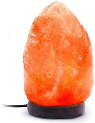 Himalayan Rock Salt CFL Lamp Original For Positive Energy Decorations|Natural Air Purifier Ionizer - Vastu, Feng Shui, Home Decor, Pack Of 1 (Natural Pink Rock Salt Lamp 1.5 - 2 Kg)