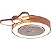 Generic Moderne Deckenventilatorlampe, Wohnzimmer Einfacher Ventilator Kronleuchter Nordisches Schlafzimmer Zuhause Unsichtbare Ventilatorlampe Deckenventilatorlampe Kinderzimmerventilator L