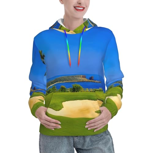 Sweat à capuche golf femme EdWal parfait pour le quotidien et les loisirs
