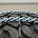 ECCPP Snow Tire Chains Set of 2 for ‎QG2228CAM Tire Width 225 235 245 255 265 275 285 295mm for Bus, ATV, Van, Semi Truck, SUV, Pickup, Car, UTV, Light Truck Chains for Car