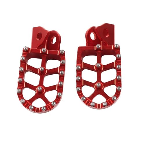 Motorrad-Fußrasten Für YAMAHA WR250R 2008-2020 WR250X 2008 2009 2010 2011 Fußstützen Pedale Zubehör Zubehör(Red)