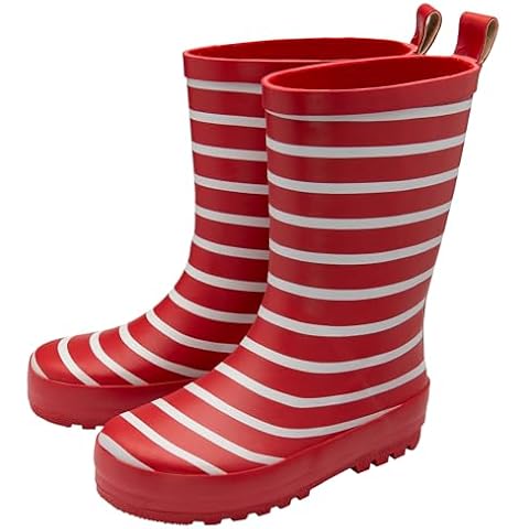 NorthSole Kids Red Striped Wellies Cover