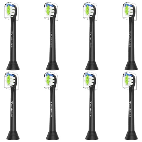 Trustnice Mini Testine spazzolino per testine Philips Sonicare - Compatibile con Philips Sonicare e modello spazzolino a scatto, 8 Pezzi