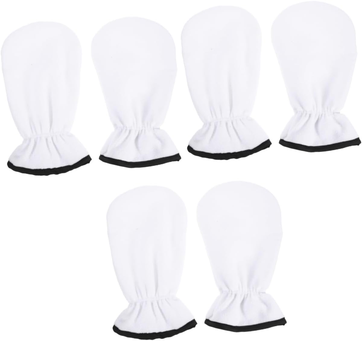 Beavorty 3pairs Moisturizing Spa Gloves for Hand Care Thermal Treatment Mittens for Exfoliating Washable Reusable for Use