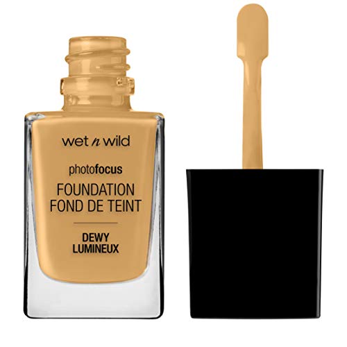Wet n Wild, Photo Focus Foundation Dewy, Weightless Foundation with Nourishing and Long-wearing Formula, Buildable Coverage - Image 2