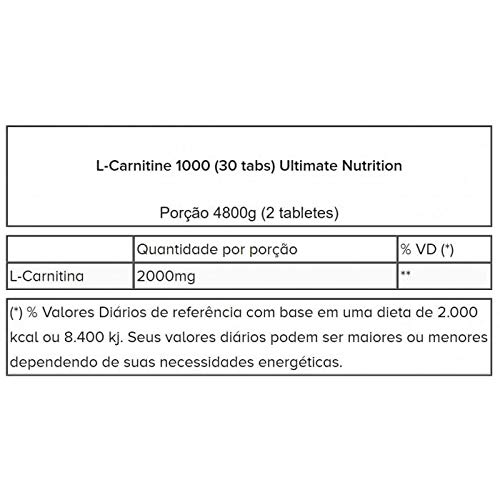 L-Carnitine 1000 (30 caps) Ultimate Nutrition