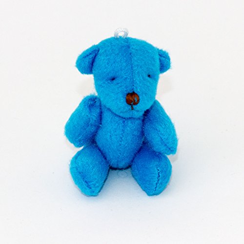 NEW Cute And Cuddly Little BLUE Teddy Bear X 1 - Gift Present Birthday Xmas