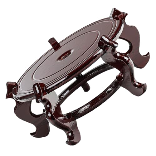 ifundom Supporto per Piante in Plastica Piedistallo per Vaso di Fiori da Interno Base Antigoccia Leggero e Decorativo per Esposizione di Piante su Tavolo o Pavimento