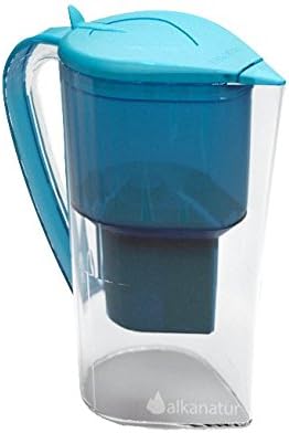 AlkalineCare Alkaline Water Filter Jug Pitcher - Alkalize and ionize the water - Helps filter out chlorine and other contaminants.