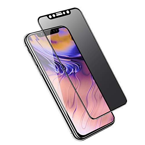 VIUME Verre Trempé pour iPhone XS Max [ Anti-Espion ] Verre Trempé Privacy Film pour Apple iPhone XS Max