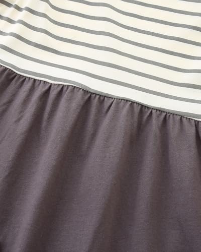 FreeLu Little Girl Cotton Jersey Dress Cartoon Print Casual Tutu Dress Winter Long Sleeved Clothing Dresses 2-7T3