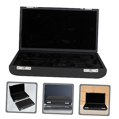 Vaguelly 2Pcs Dirtproof Carrying Oboe Holder Press-Lock Organizer Bag Case Accessory Buckle Pu Storage Carrier #TOP2