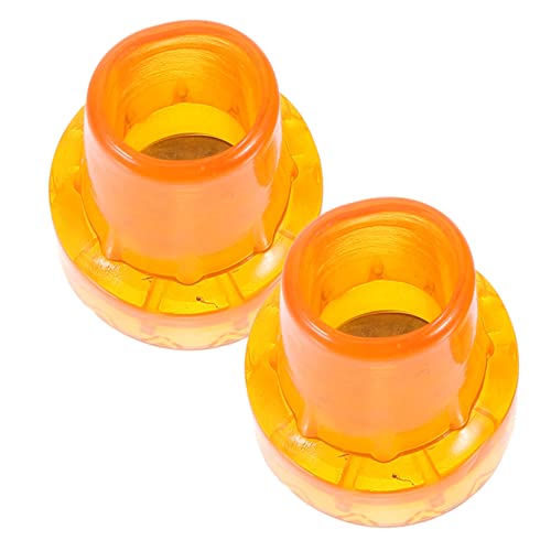 NOLITOY 2pcs Crutches Crutch Tips Trekking Tip Replacement Senior Canes Tip Climbing Cane Foot Cover Trekking Pole Foot Cover Hiking Pole Tips Arm Rest Foam Walker Trekking Poles Oxford