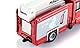 siku 1749, Magirus Multistar TLF mit Teleskopmast Feuerwehrauto, 1:87, Metall/Kunststoff, Rot/Weiß, Ausziehbare Leiter