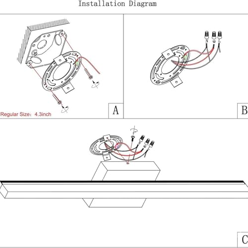 Luz Neutra Interior para Dormitorio y Escalera Aplique de Pared LED Largo Moderno de 60cm 5