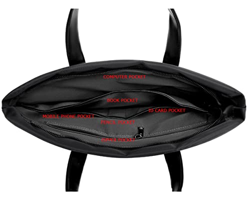 Bolso Tote para Laptop, Nylon para Portátil 15.6" miniatura 6